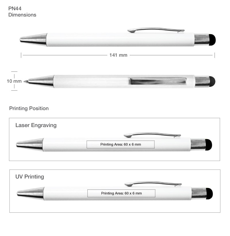 Stylus Pen Printing Details