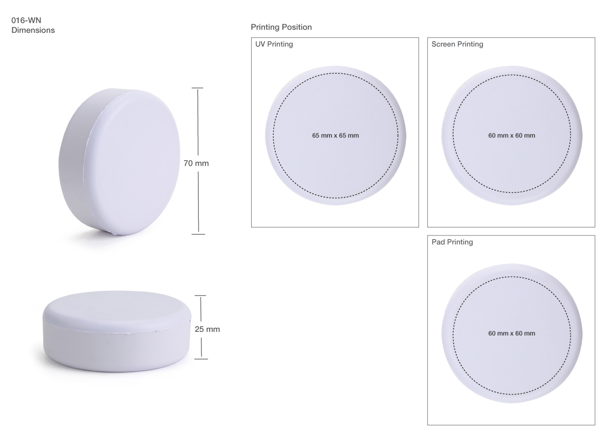 Round Anti-stress Printing